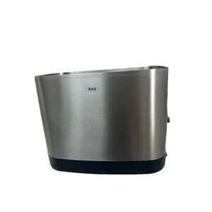 OXO Good Grips STAINLESS Steel Utensil HOLDER with REMOVABLE Base, NEW